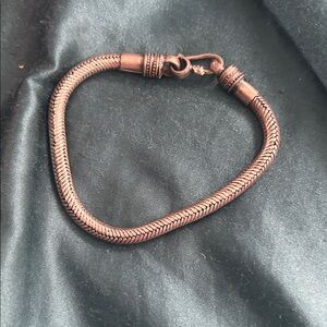 Silver Tone Bracelet heavy good quality